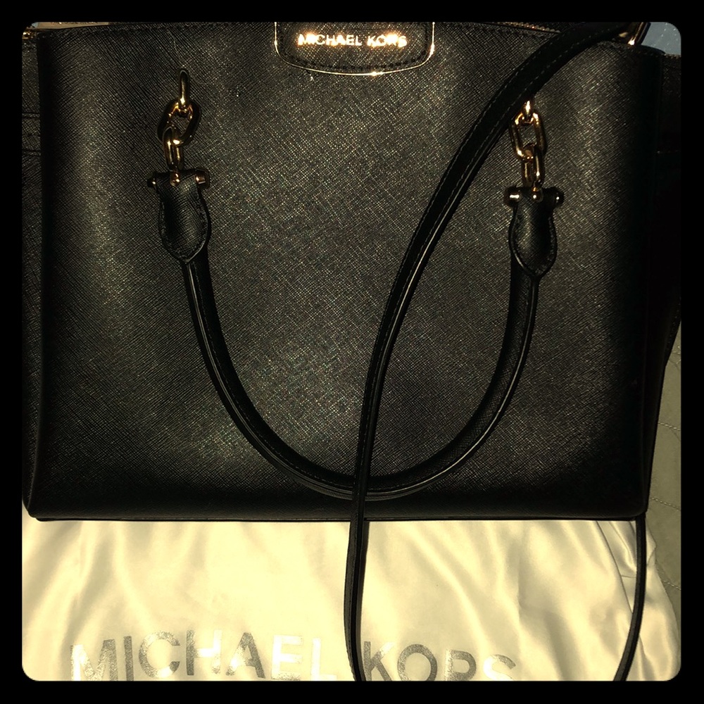 NWT Michael Kors leather sachel